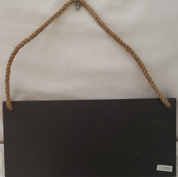 Wooden Sign on a Rope Rustic - Picture 3 of 3